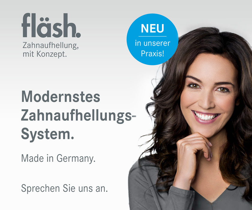 Bleaching mit dem Fläsh-System